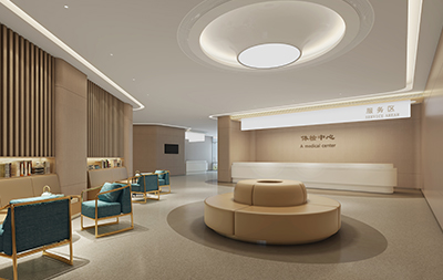 簡潔溫柔的醫療空間